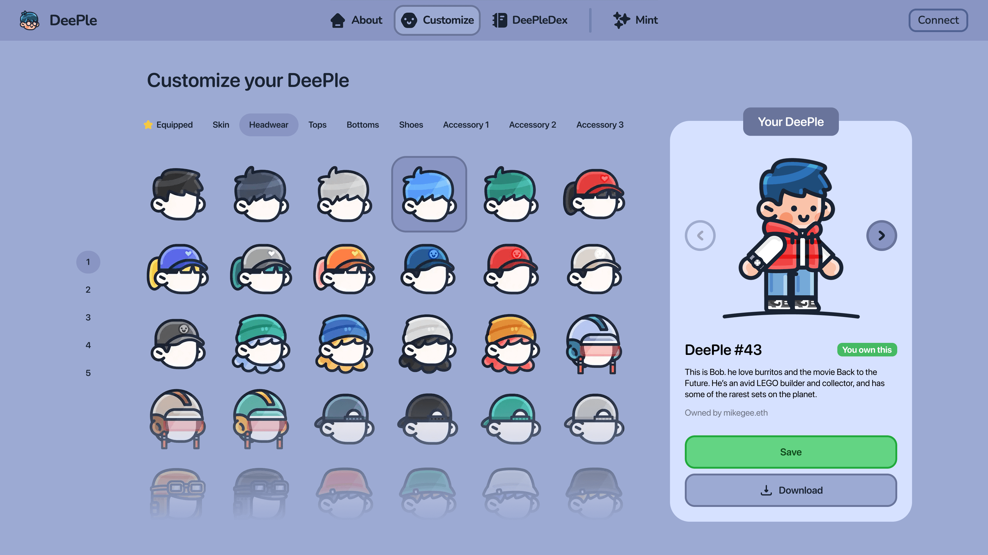 Customize